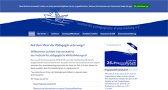 Desktop Screenshot of papierschiff.de